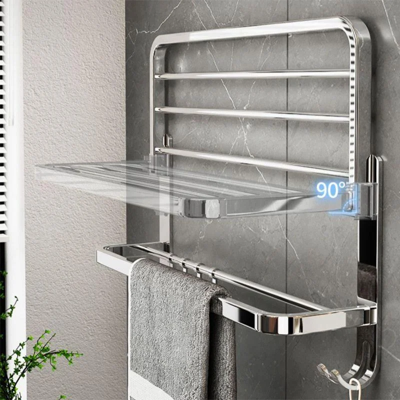 Contemporary Chrome Bathroom Hardware Set Polished Chrome Bathroom Set in Stainless Steel -Bathlova