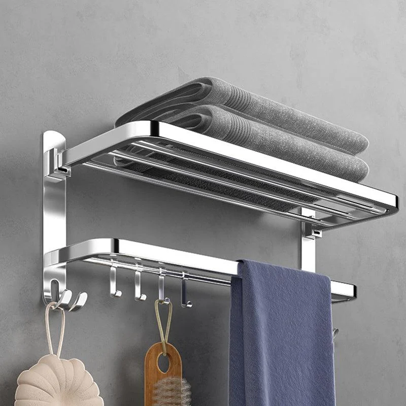 Contemporary Chrome Bathroom Hardware Set Polished Chrome Bathroom Set in Stainless Steel -Bathlova