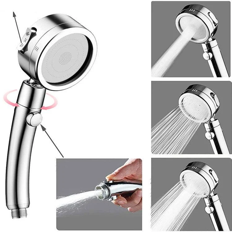 Contemporary Double Handle Shower Head High Arch Shower Head Combo in Chrome -Bathlova