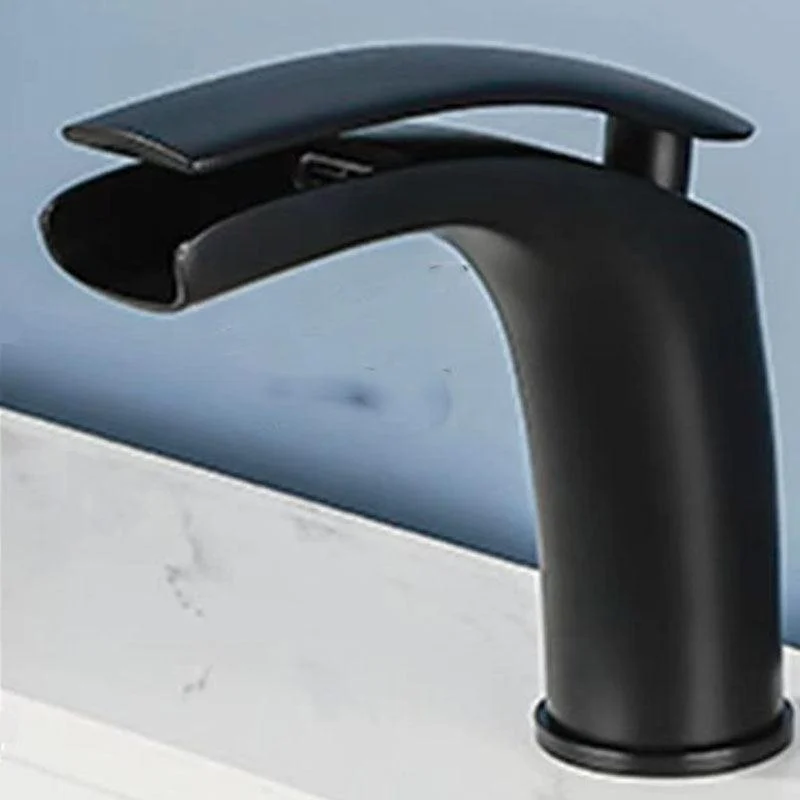 Contemporary Fixed Bathtub Tap Wall Mounted Waterfall Tub Filler -Bathlova