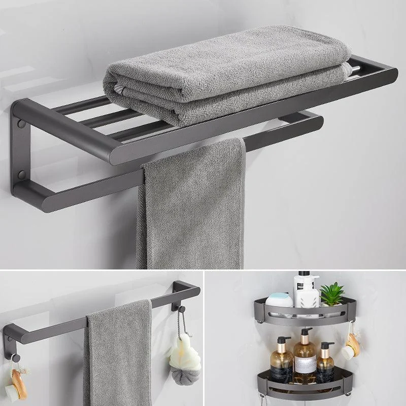 Contemporary Grey Bathroom Accessory As Individual Or As a Set -Bathlova