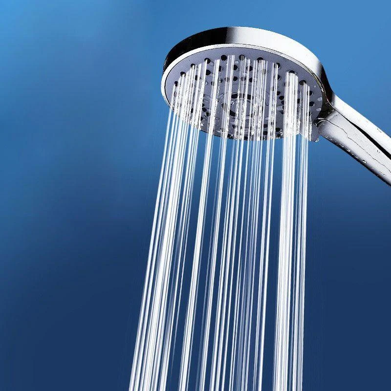 Contemporary Hand Shower Metal Handheld Shower Head with Round Shape -Bathlova