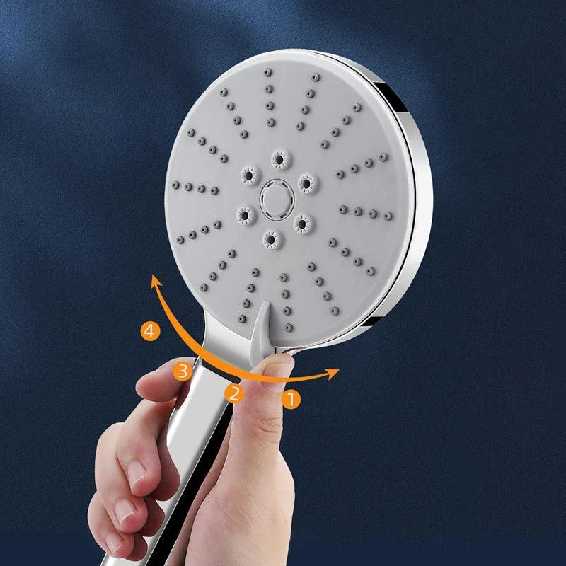 Contemporary Hand Shower Metal Shower Head with Adjustable Spray Pattern -Bathlova