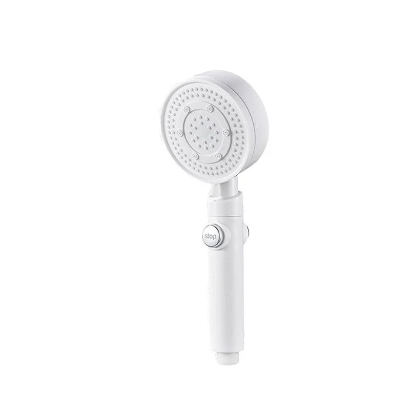 Contemporary Hand Shower Plastic Round Hand Shower with Self-Cleaning -Bathlova