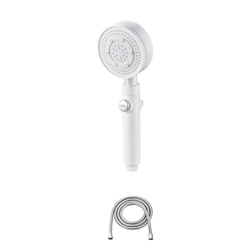 Contemporary Hand Shower Plastic Round Hand Shower with Self-Cleaning -Bathlova