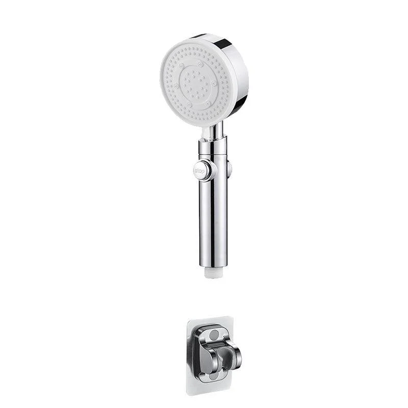 Contemporary Hand Shower Plastic Round Hand Shower with Self-Cleaning -Bathlova