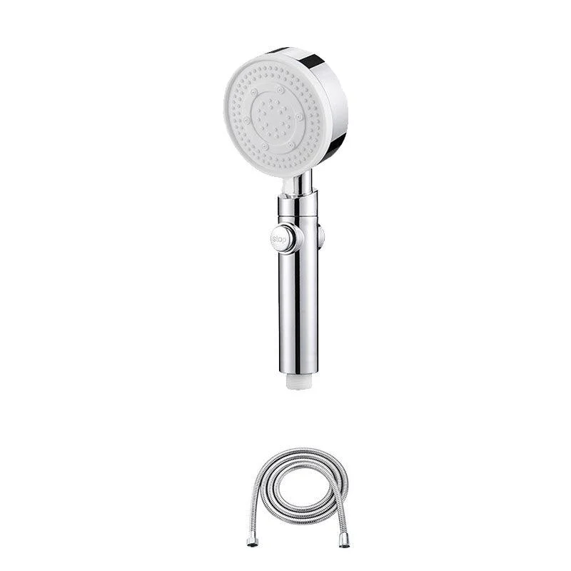 Contemporary Hand Shower Plastic Round Hand Shower with Self-Cleaning -Bathlova