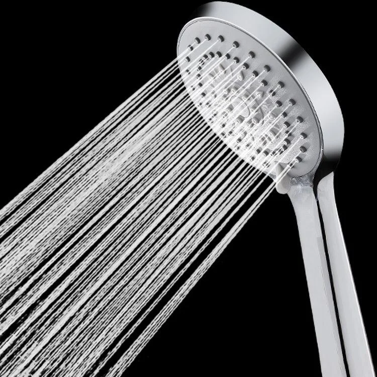 Contemporary Handheld Shower Head High Flow 5-Spray Patterns Wall-Mount Showerhead -Bathlova