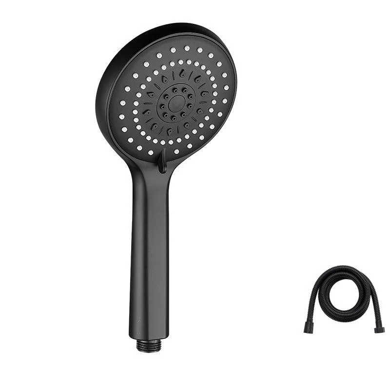 Contemporary Handheld Shower Head High Flow 5-Spray Patterns Wall-Mount Showerhead -Bathlova