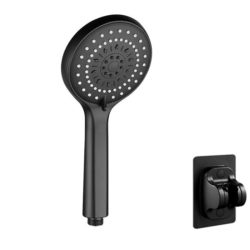 Contemporary Handheld Shower Head High Flow 5-Spray Patterns Wall-Mount Showerhead -Bathlova