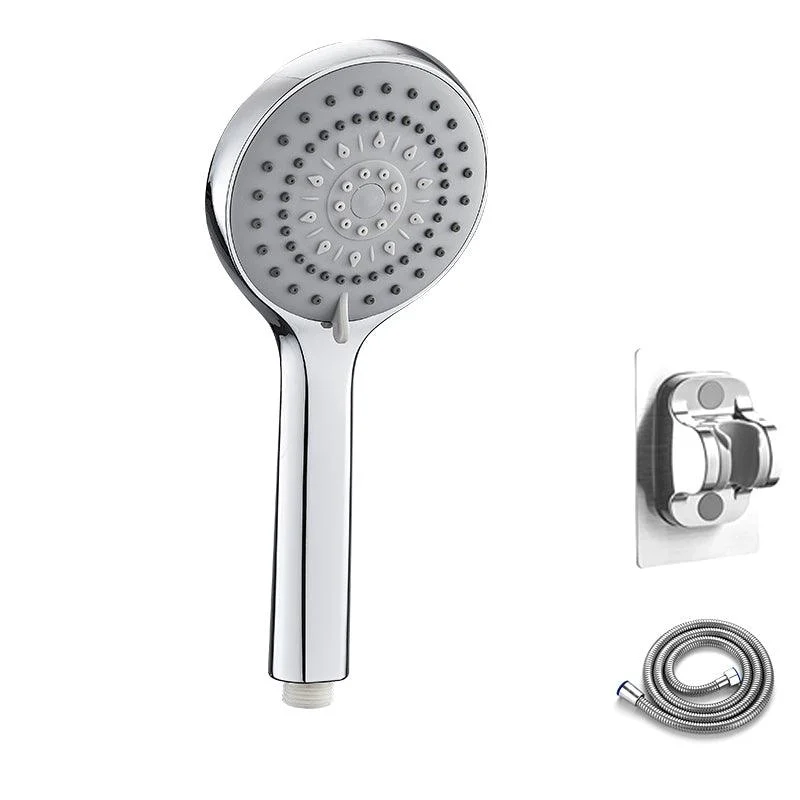 Contemporary Handheld Shower Head High Flow 5-Spray Patterns Wall-Mount Showerhead -Bathlova