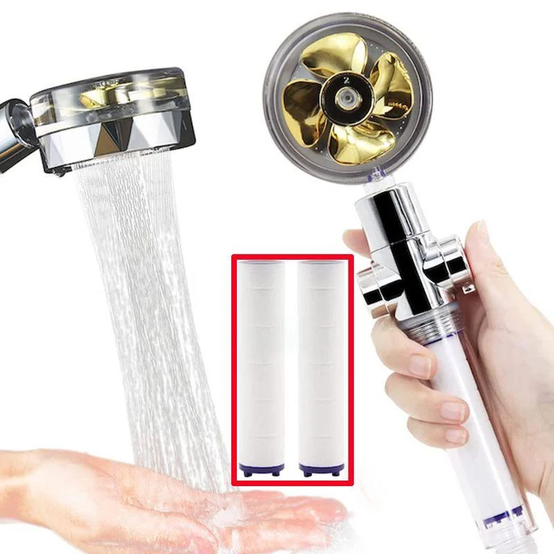 Contemporary Handheld Shower Head with Katalyst Adjustable Shower Heads -Bathlova