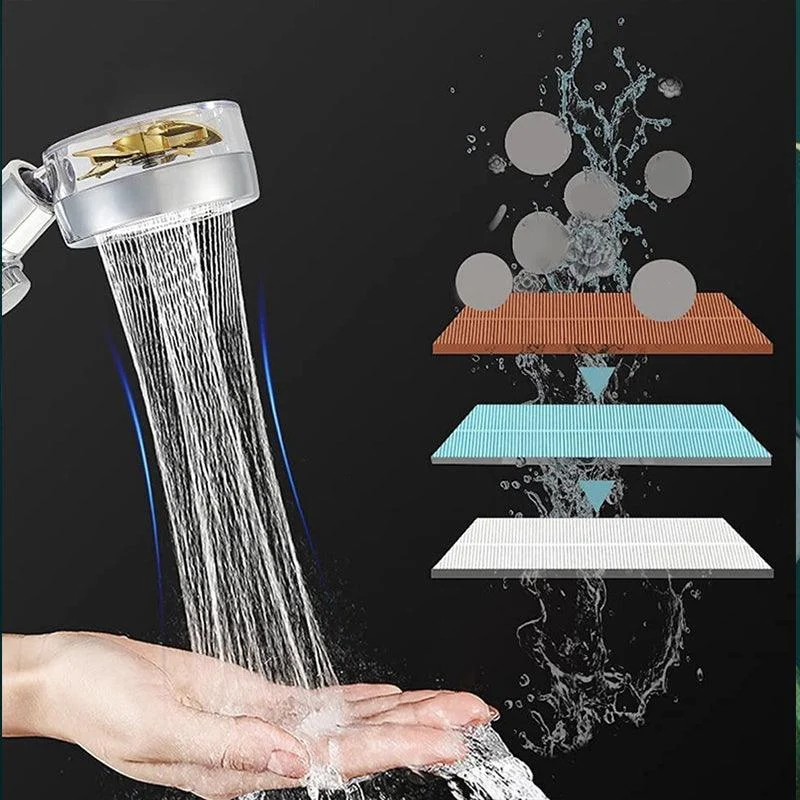 Contemporary Handheld Shower Head with Katalyst Adjustable Shower Heads -Bathlova