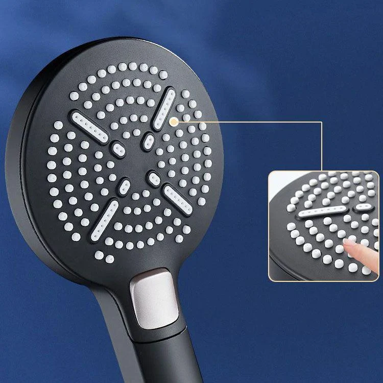 Contemporary Handheld Shower Self-Cleaning Wall-Mount Showerhead -Bathlova