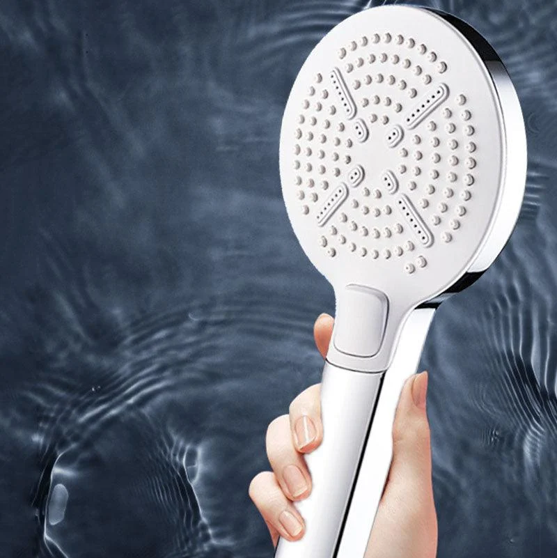 Contemporary Handheld Shower Self-Cleaning Wall-Mount Showerhead -Bathlova