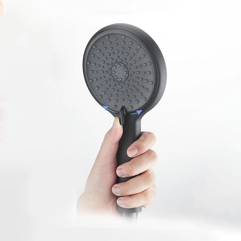 Contemporary Handheld Shower Self-Cleaning Wall-Mount Showerhead -Bathlova