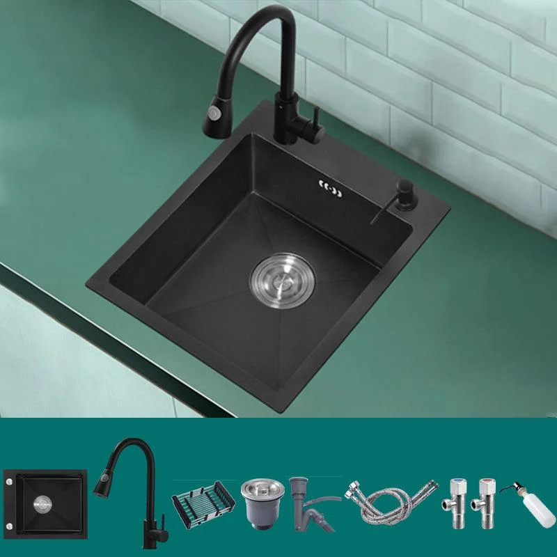 Contemporary Kitchen Sink Corrosion Resistant Stainless Steel Kitchen Sink -Bathlova