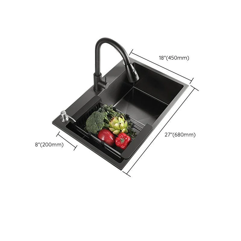 Contemporary Kitchen Sink Stainless Steel Colorfast Drop-In Kitchen Sink -Bathlova