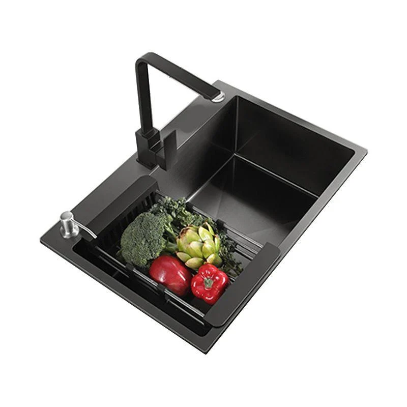 Contemporary Kitchen Sink Stainless Steel Colorfast Drop-In Kitchen Sink -Bathlova