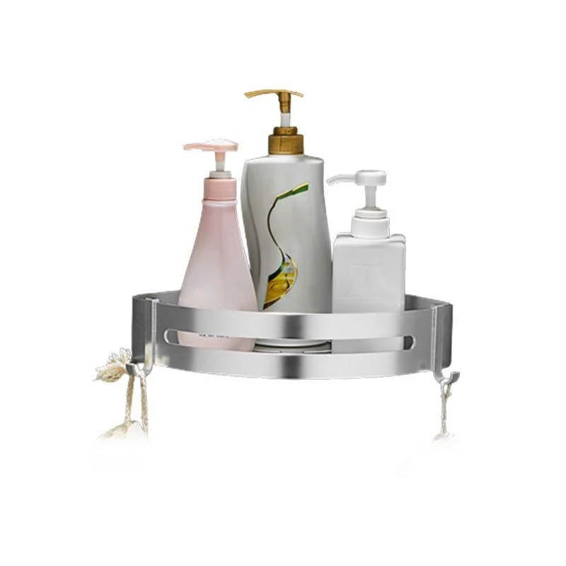 Contemporary Metal Bathroom Accessories Hardware Set with Bath Shelf -Bathlova