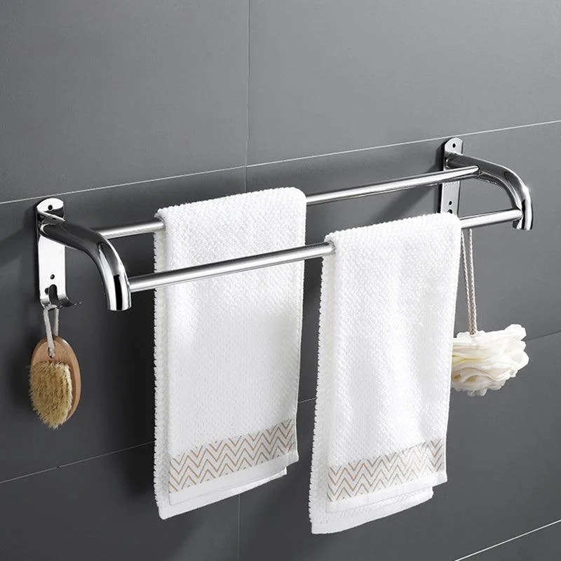 Contemporary Metal Bathroom Accessory As Individual Or As a Set with Paper Holder -Bathlova