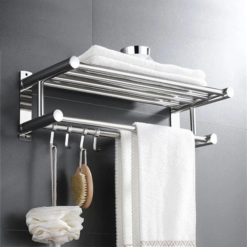 Contemporary Metal Bathroom Accessory As Individual Or As a Set with Paper Holder -Bathlova