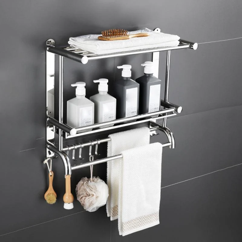 Contemporary Metal Bathroom Accessory As Individual Or As a Set with Paper Holder -Bathlova