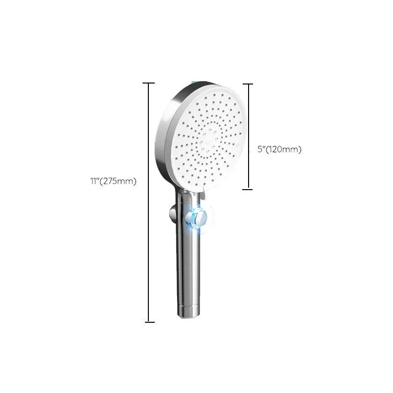 Contemporary Rain Fall Hand Shower Adjustable Spray Pattern Showerhead -Bathlova