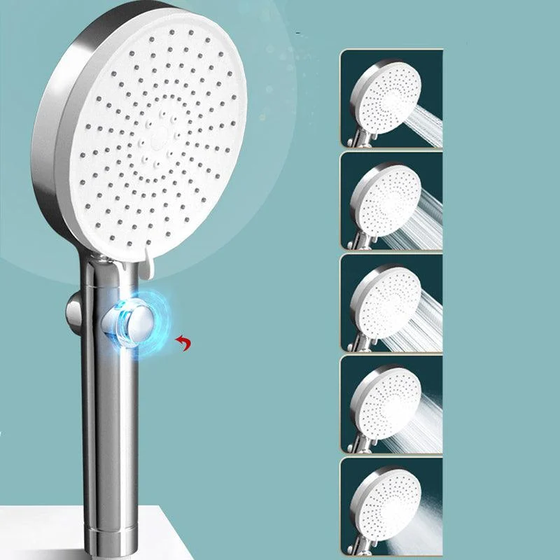 Contemporary Rain Fall Hand Shower Adjustable Spray Pattern Showerhead -Bathlova