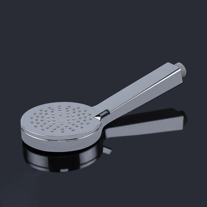 Contemporary Rain Fall Shower Head Combo Round Single Spray Shower Combo -Bathlova