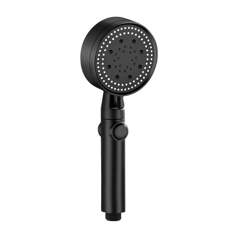 Contemporary Round Hand Shower Adjustable Spray Pattern Wall-Mount Showerhead -Bathlova