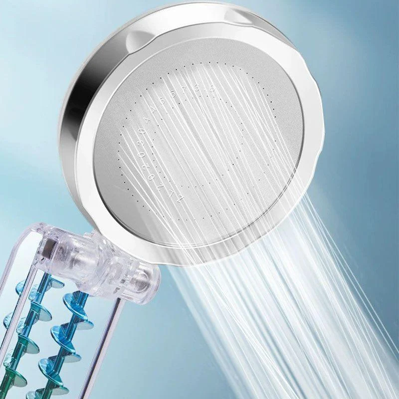 Contemporary Round Hand Shower Standard Spray Adjustable Shower Head -Bathlova