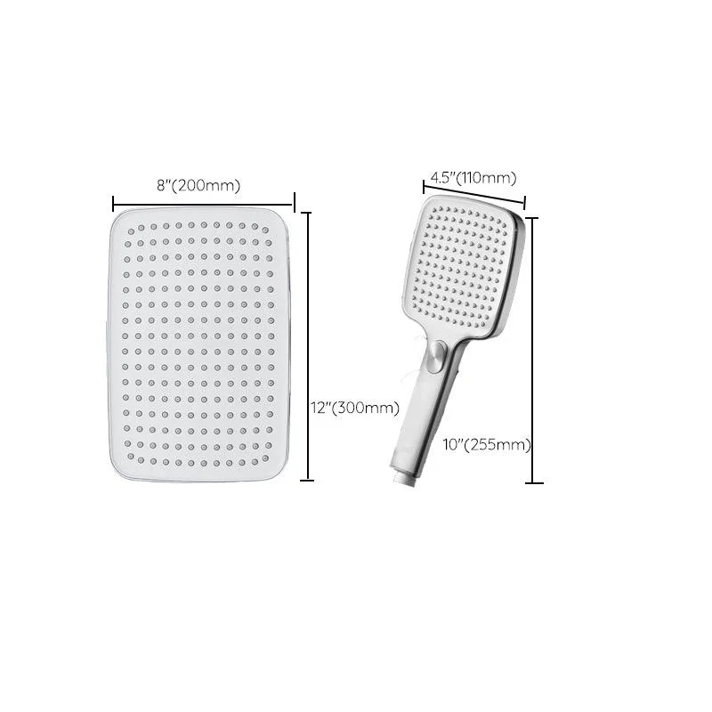 Contemporary Self-Cleaning Hand Shower 3 Sprays Wall-Mount Hand Shower -Bathlova