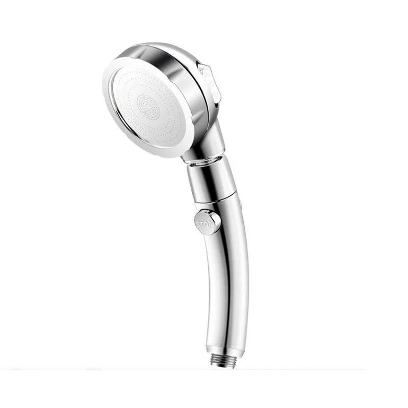 Contemporary Shower Combo Handheld Shower Head Plastic Wall-Mount Round Shower Head Combo -Bathlova