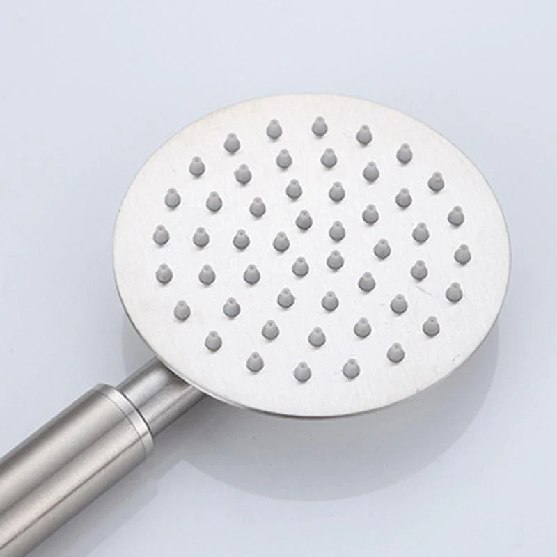 Contemporary Shower Combo Handheld Shower Head Stainless Steel Wall-Mount Shower Head -Bathlova