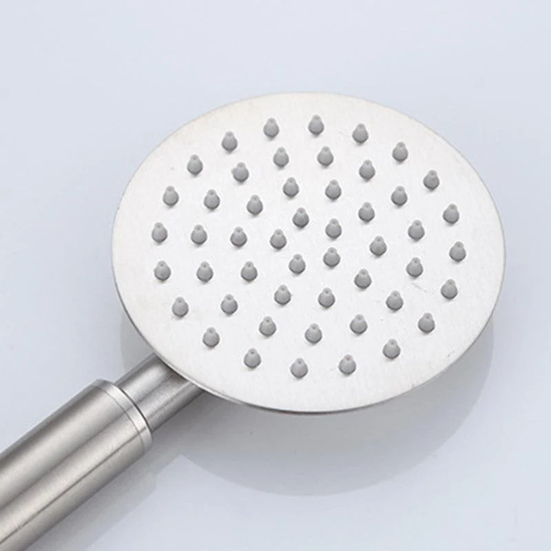 Contemporary Shower Combo Handheld Shower Head Stainless Steel Wall-Mount Shower Head -Bathlova