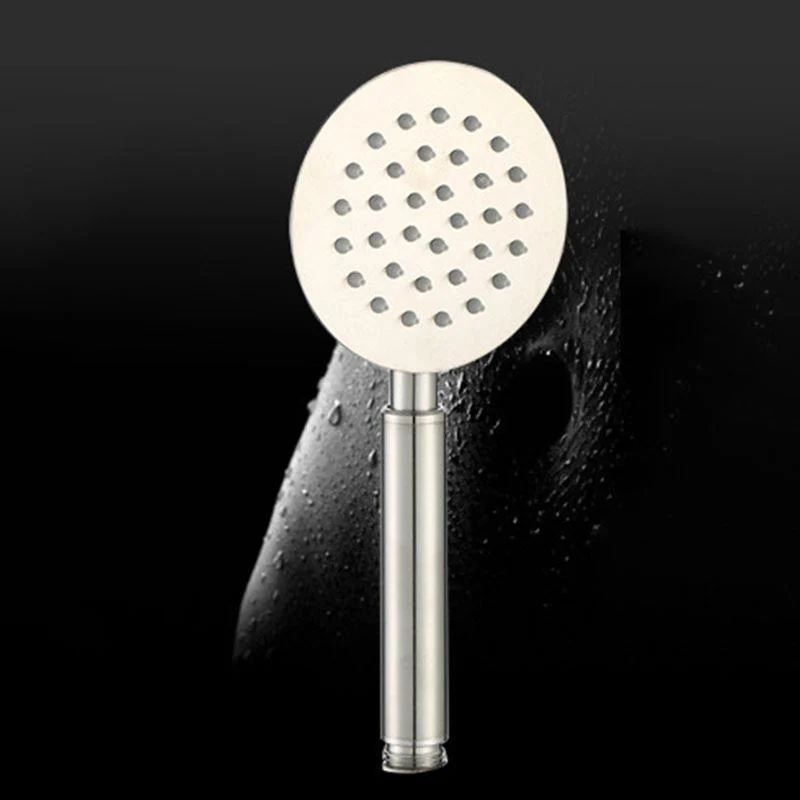 Contemporary Shower Combo Handheld Shower Head Stainless Steel Wall-Mount Shower Head -Bathlova