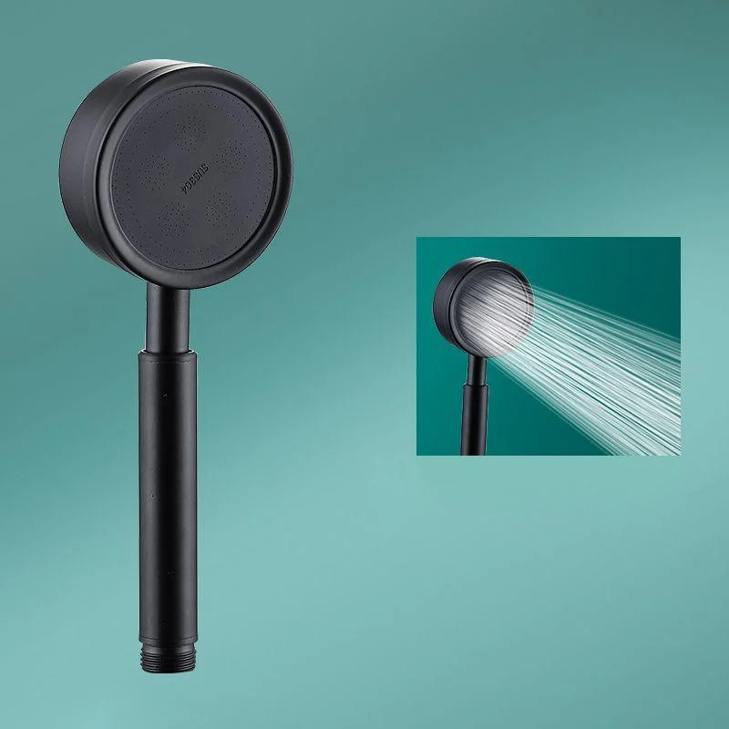 Contemporary Shower Combo Handheld Shower Head with Round Shape -Bathlova