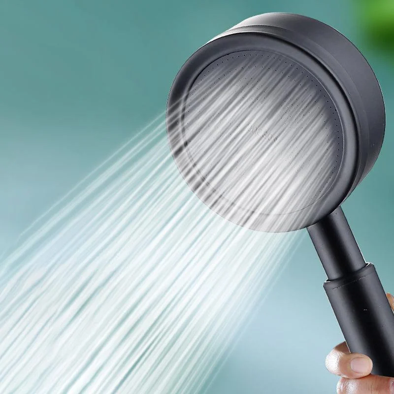 Contemporary Shower Combo Handheld Shower Head with Round Shape -Bathlova