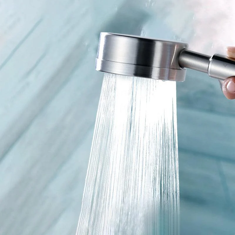 Contemporary Shower Combo Handheld Shower Head with Round Shape -Bathlova