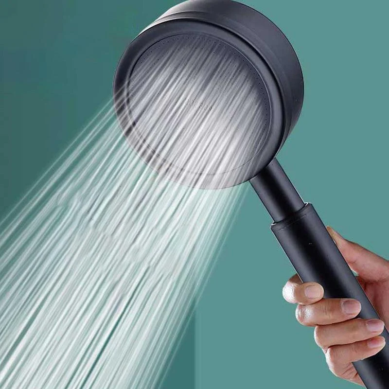 Contemporary Shower Combo Handheld Shower Head with Round Shape -Bathlova