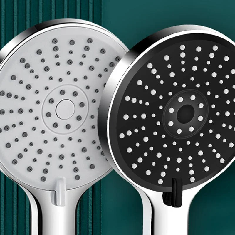 Contemporary Shower Head 5 Setting Adjustable Spray Pattern Handheld Shower Head -Bathlova