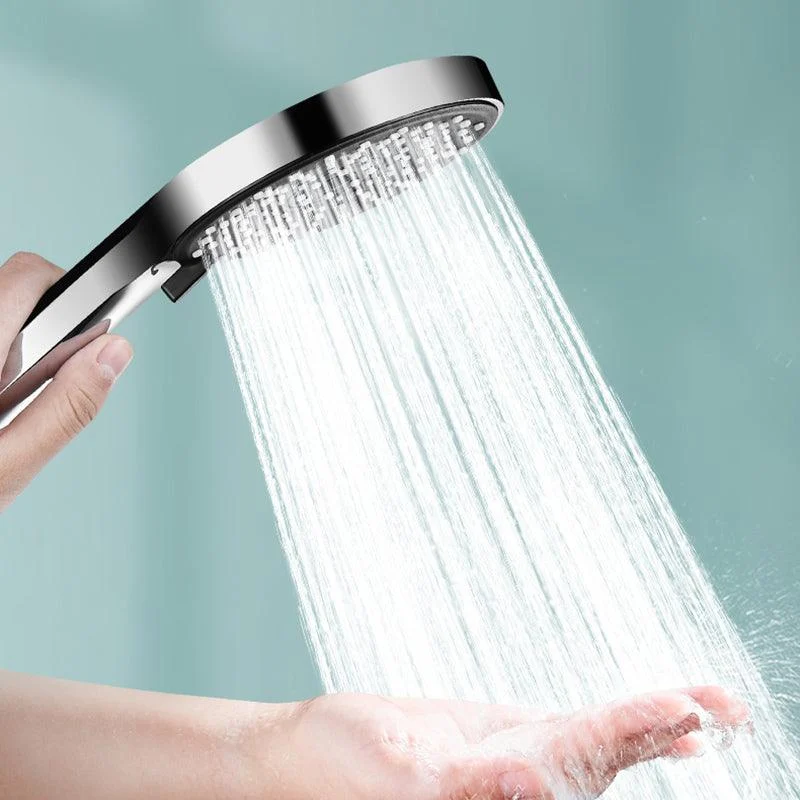 Contemporary Shower Head 5 Setting Adjustable Spray Pattern Handheld Shower Head -Bathlova