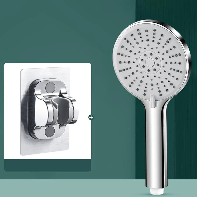 Contemporary Shower Head 5 Setting Adjustable Spray Pattern Handheld Shower Head -Bathlova