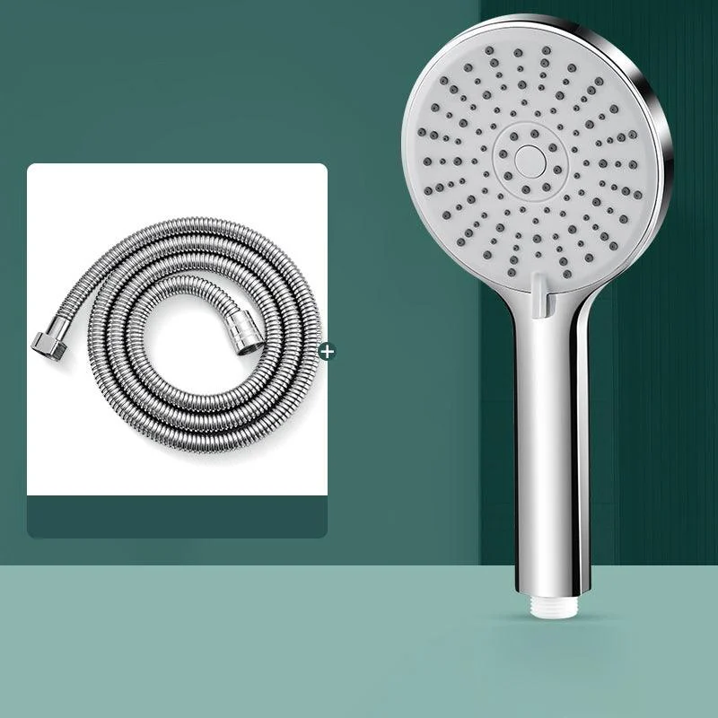 Contemporary Shower Head 5 Setting Adjustable Spray Pattern Handheld Shower Head -Bathlova