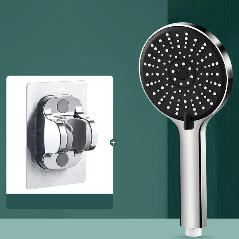 Contemporary Shower Head 5 Setting Adjustable Spray Pattern Handheld Shower Head -Bathlova