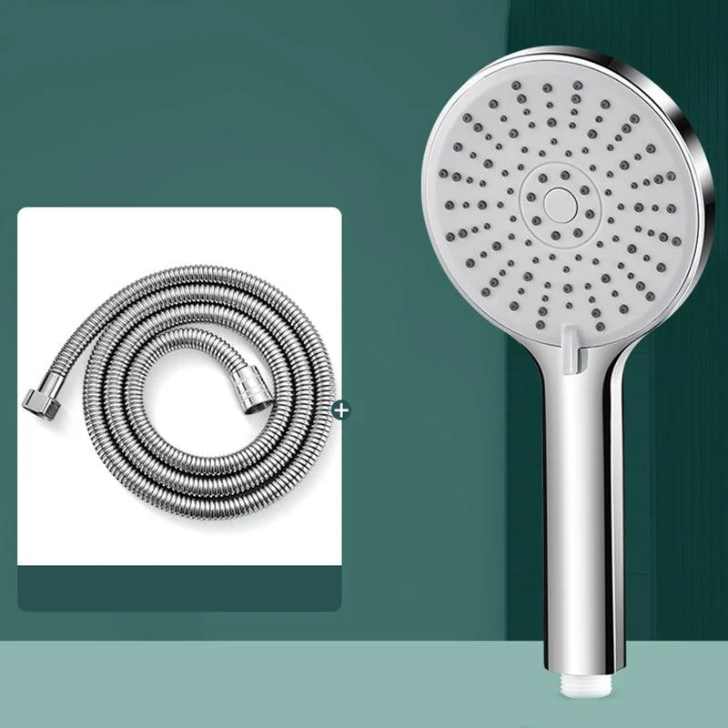 Contemporary Shower Head 5 Setting Adjustable Spray Pattern Handheld Shower Head -Bathlova