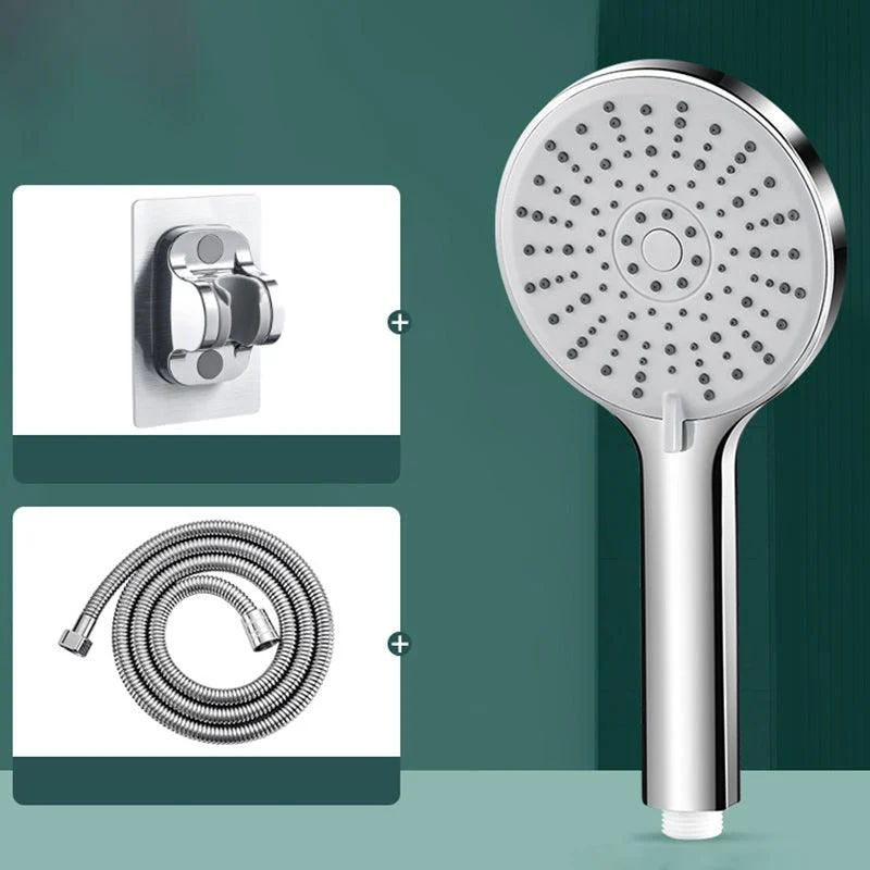 Contemporary Shower Head 5 Setting Adjustable Spray Pattern Handheld Shower Head -Bathlova