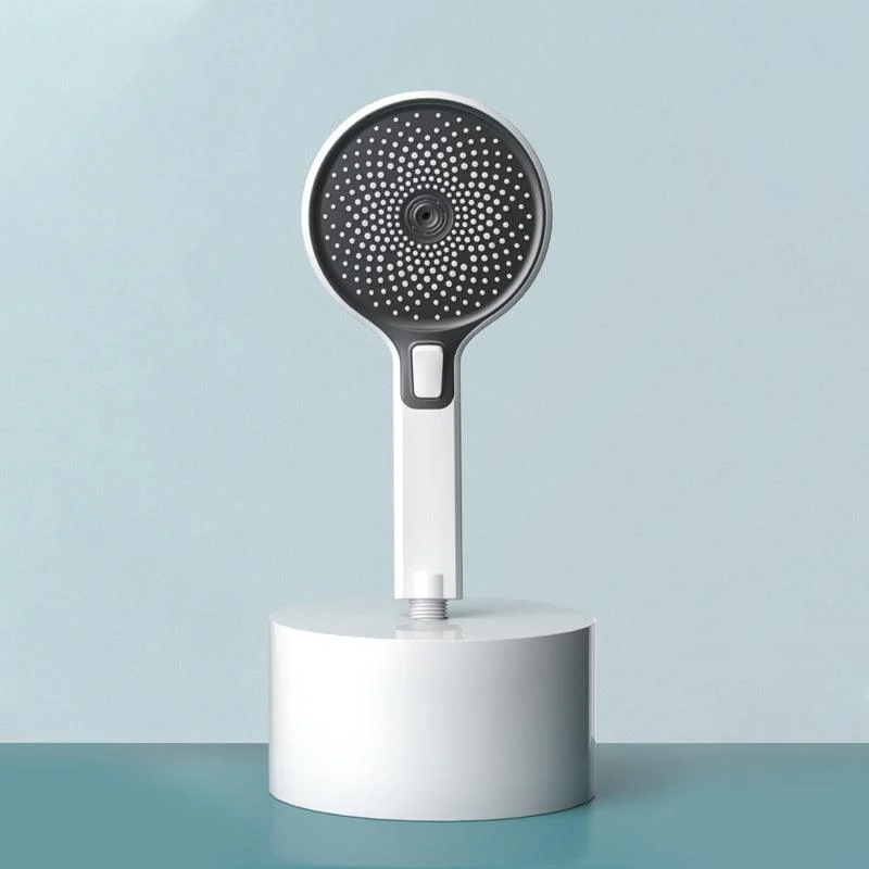 Contemporary Shower Head Color Block Square and Round Handheld Shower Head -Bathlova