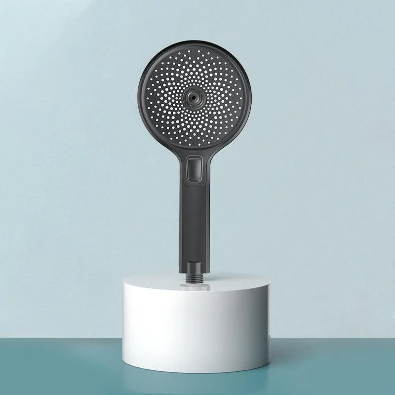 Contemporary Shower Head Color Block Square and Round Handheld Shower Head -Bathlova